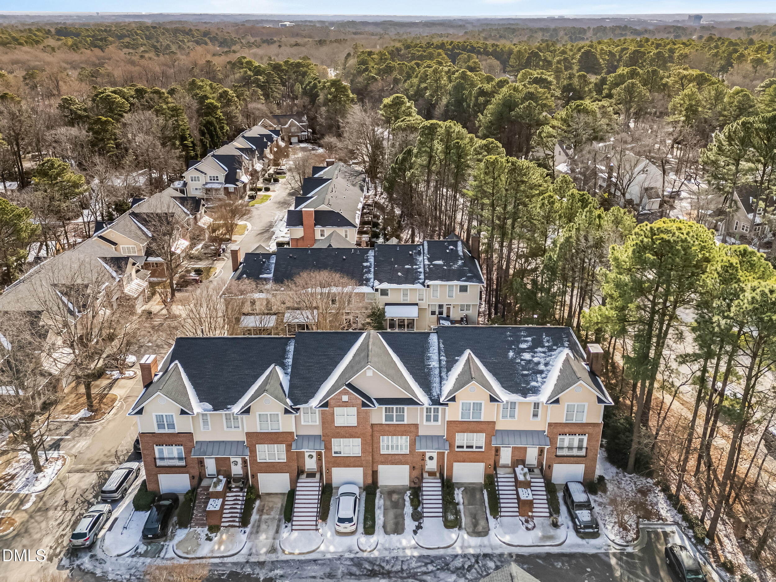 6104 Shandwick Court Raleigh, NC 27609 - Photo 2 of 40 an aerial view of multiple house