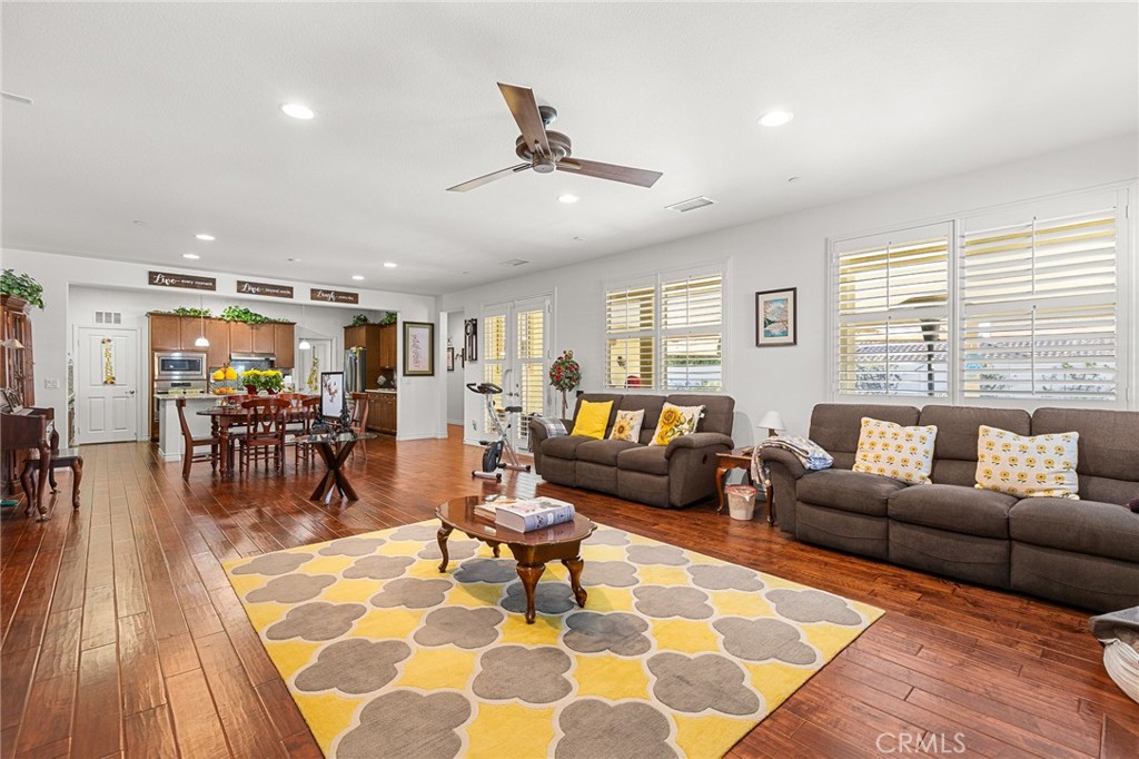 1575 North Grove Street Redlands, CA 92374 - Photo 14 of 45 a living room with furniture and wooden floor