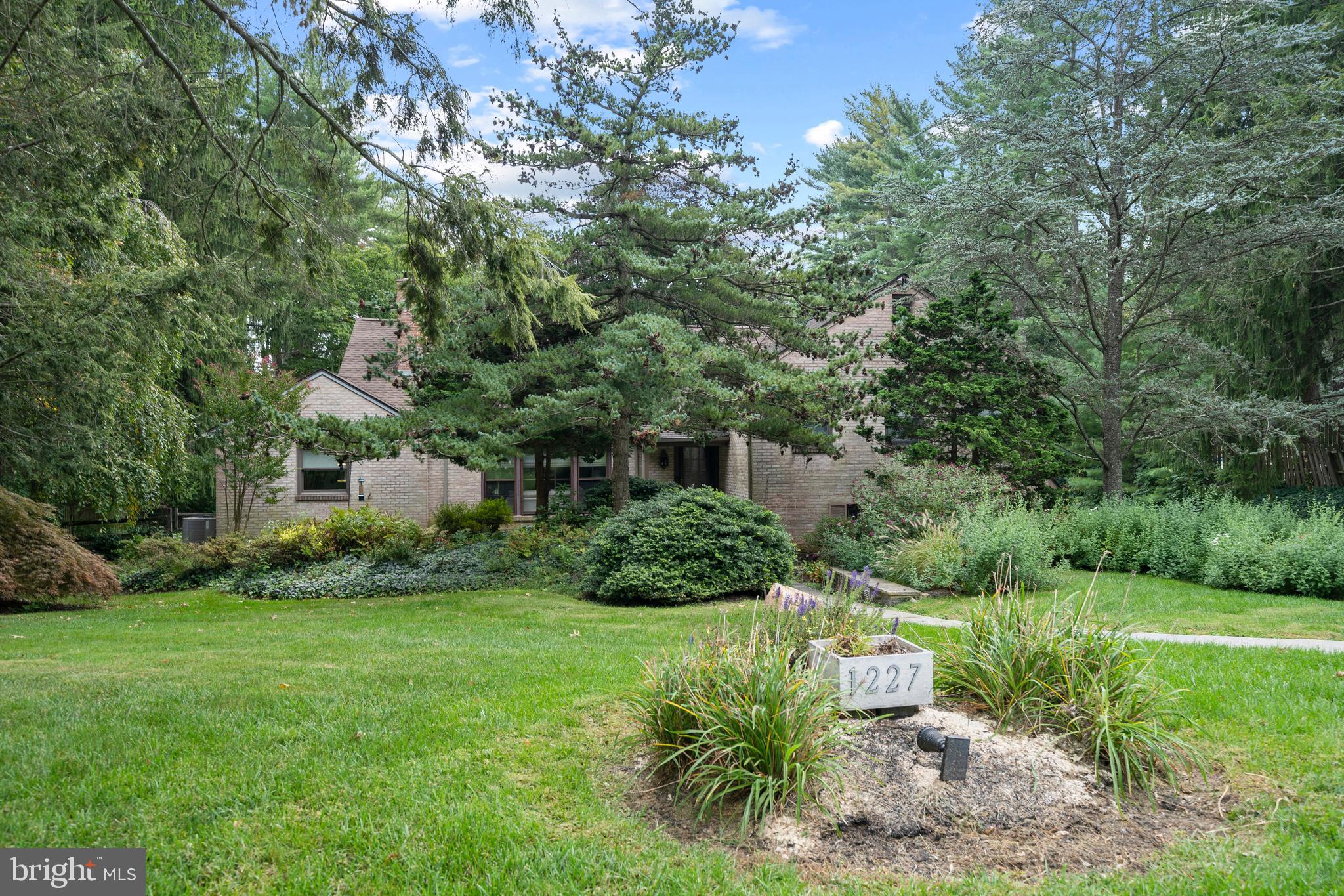 1227 Pinewood Road Villanova, PA 19085 - Photo 3 of 43 a view of a house with a back yard
