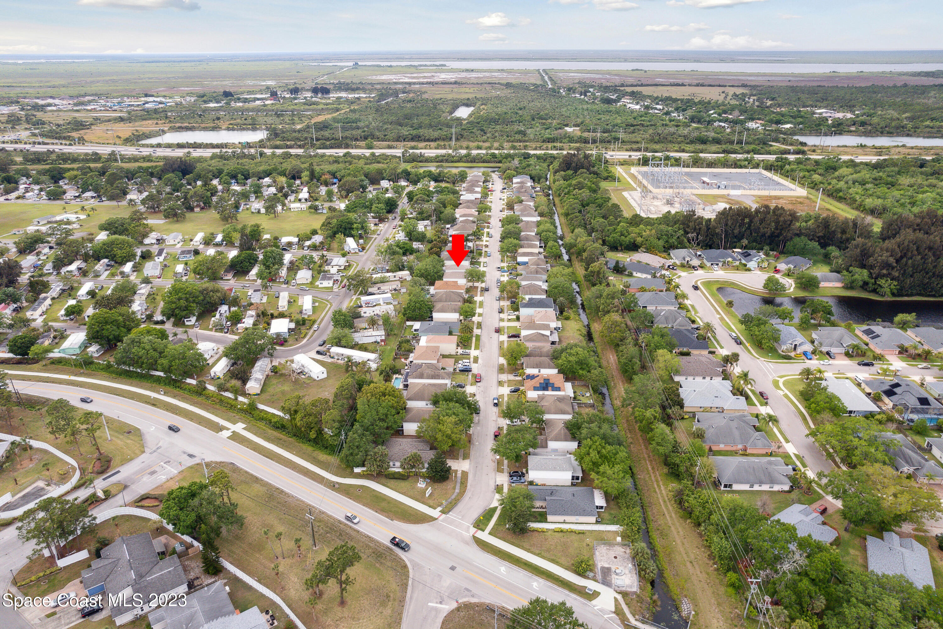 4625 Elena Way Melbourne, FL 32934 - Photo 23 of 26 a view of city and mountain
