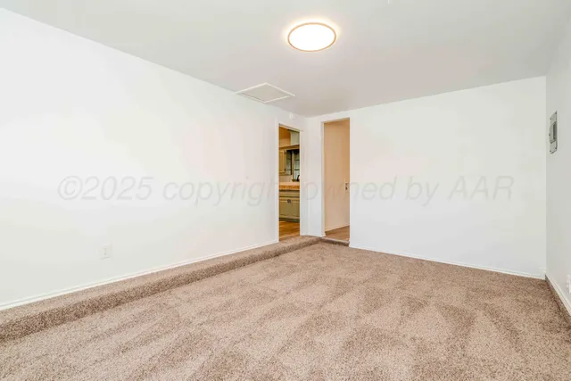 a view of a small space