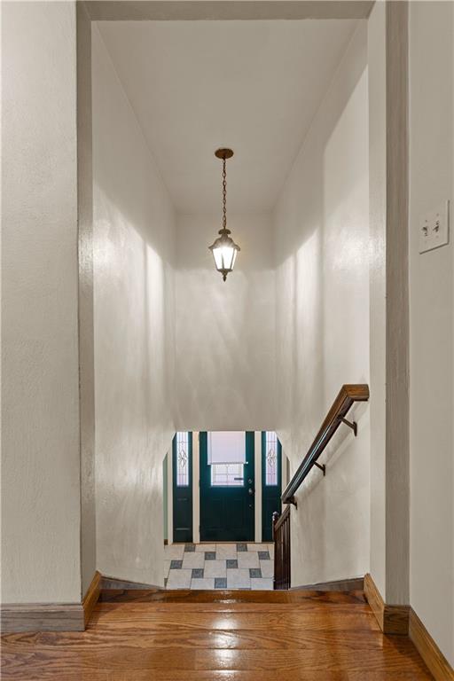 2807 Russelton Road Tarentum, PA 15084 - Photo 28 of 28 a view of entryway and hall with wooden floor