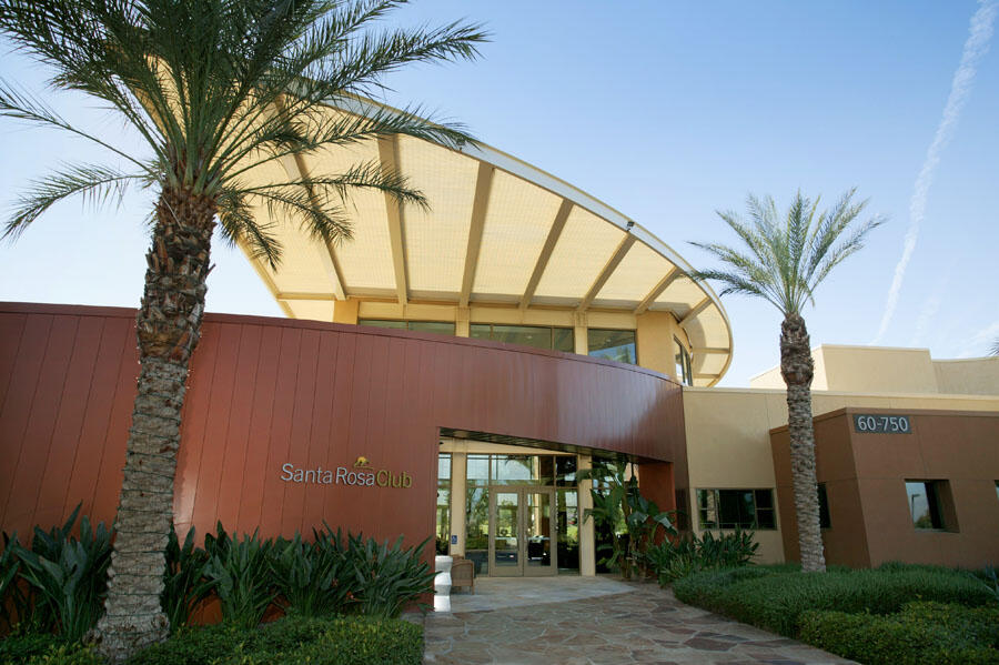 81820 Eagle Claw Drive La Quinta, CA 92253 - Photo 26 of 36 a front view of a house with a garden