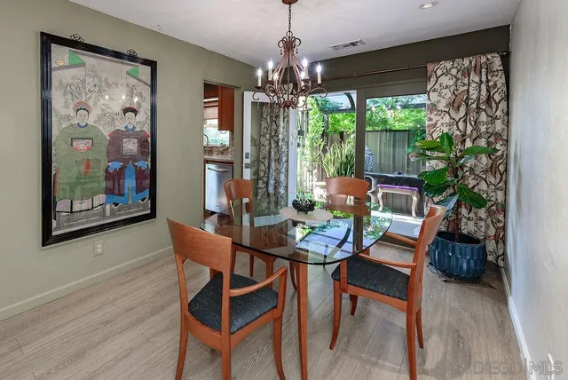 a kitchen with a stove and a microwave