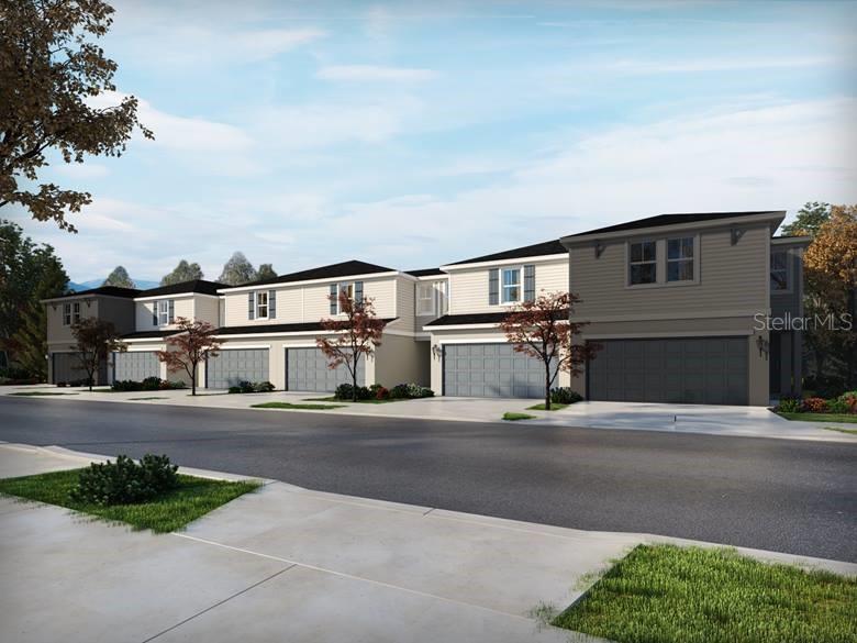 front view of house with a street