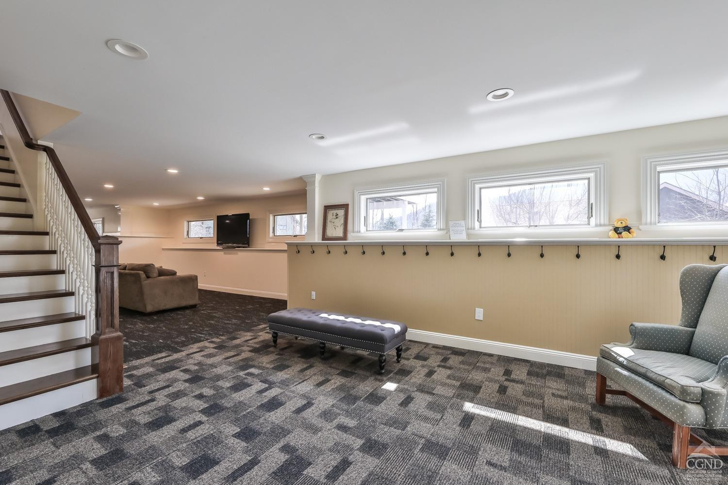 88 Gaby Road Hunter, NY 12442 - Photo 48 of 60 a living room with furniture and kitchen view