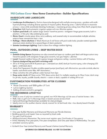 $8,900,000 | 1915 Cutlass Cove Drive, Vero Beach, FL 32963