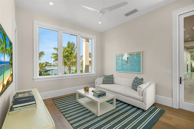 a view of a city with sunset view