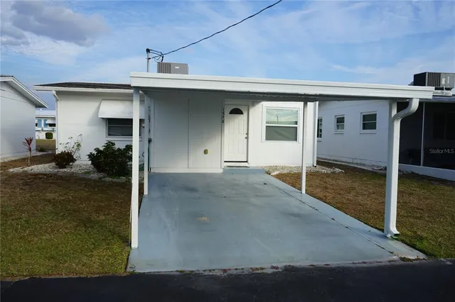 front view of a house with a porch