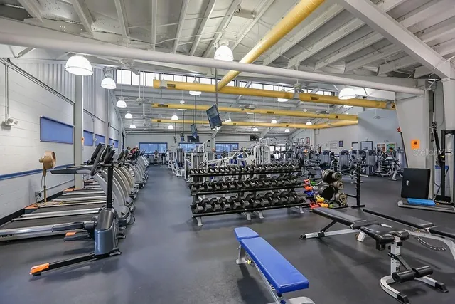 a view of gym