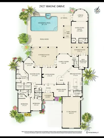 $8,750,000 | 2927 Rhone Drive, Palm Beach Gardens, FL 33410