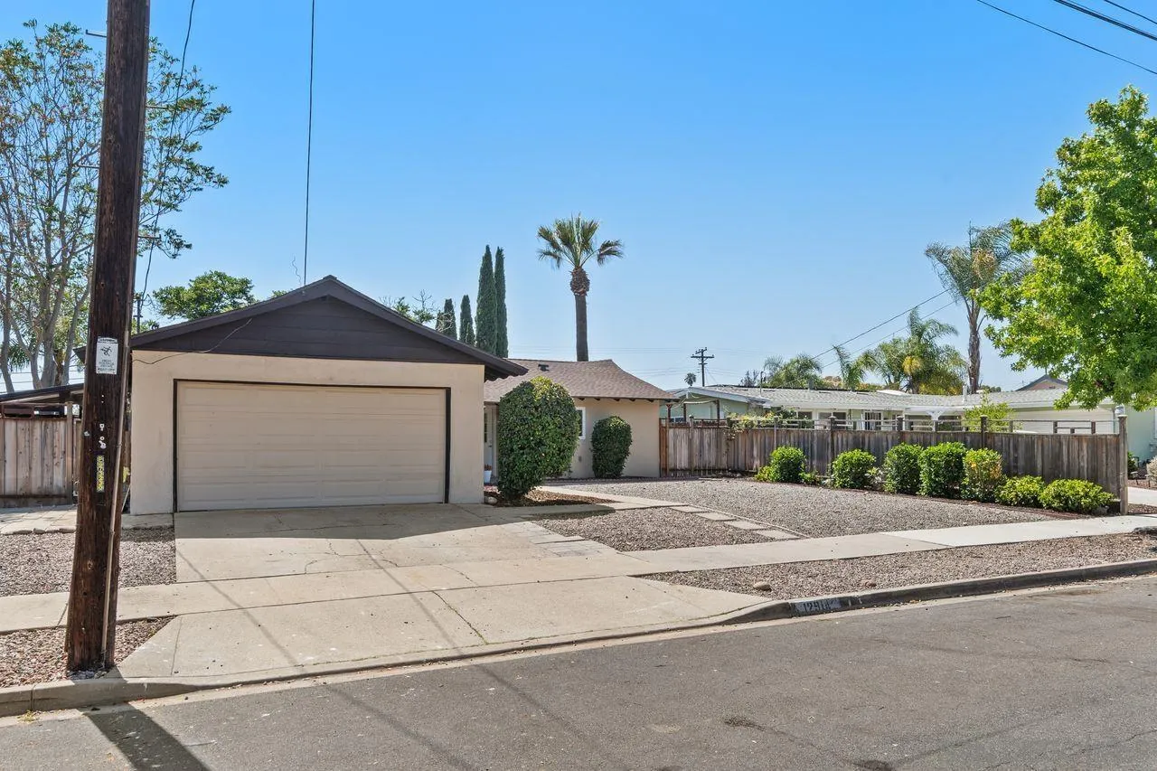 12914 Morene Street Poway, CA 92064 - Photo 37 of 40 a front view of a house with a yard and garage