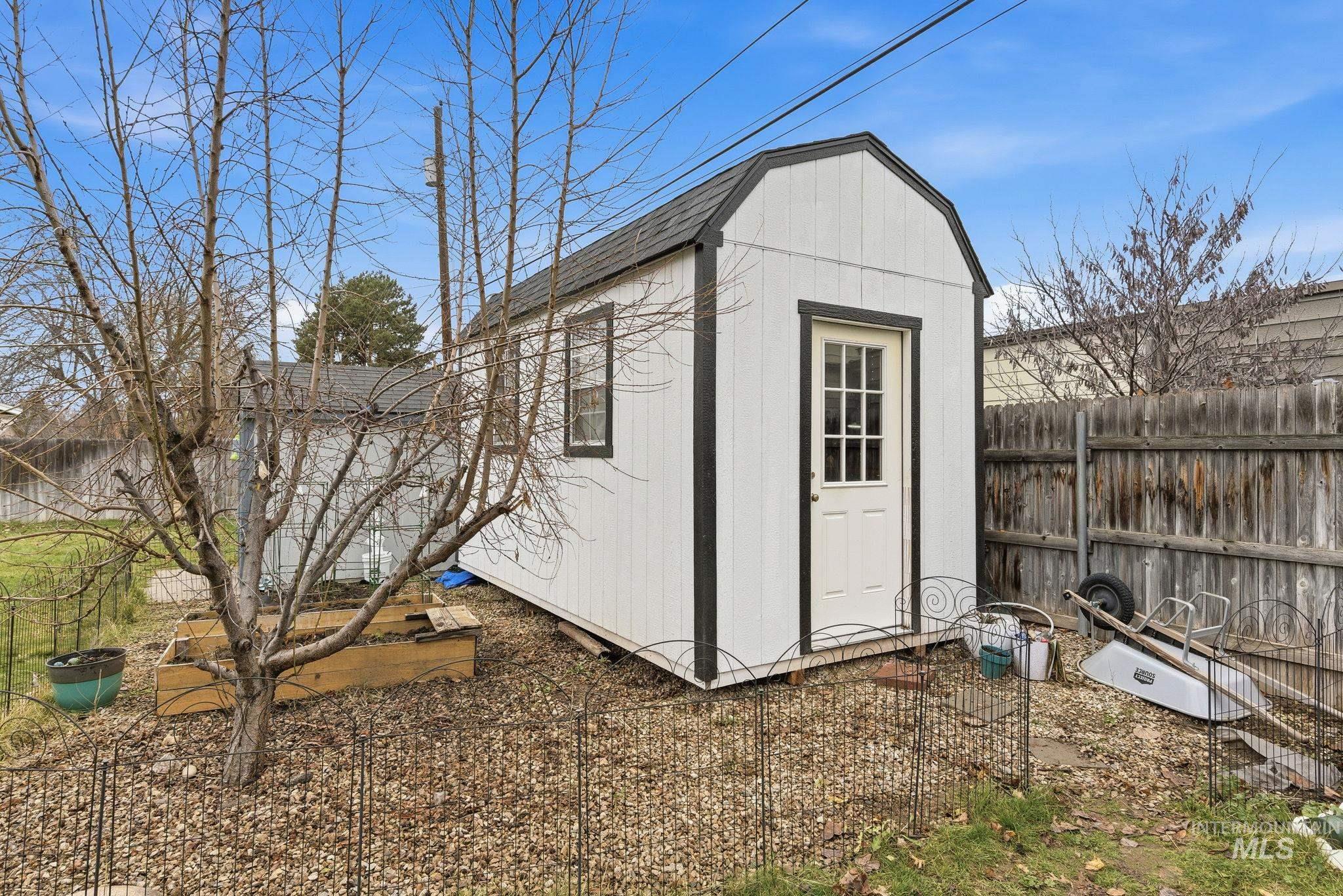 4426 West Clark Street Boise, ID 83705 - Photo 33 of 43 View of shed featuring a fenced backyard
