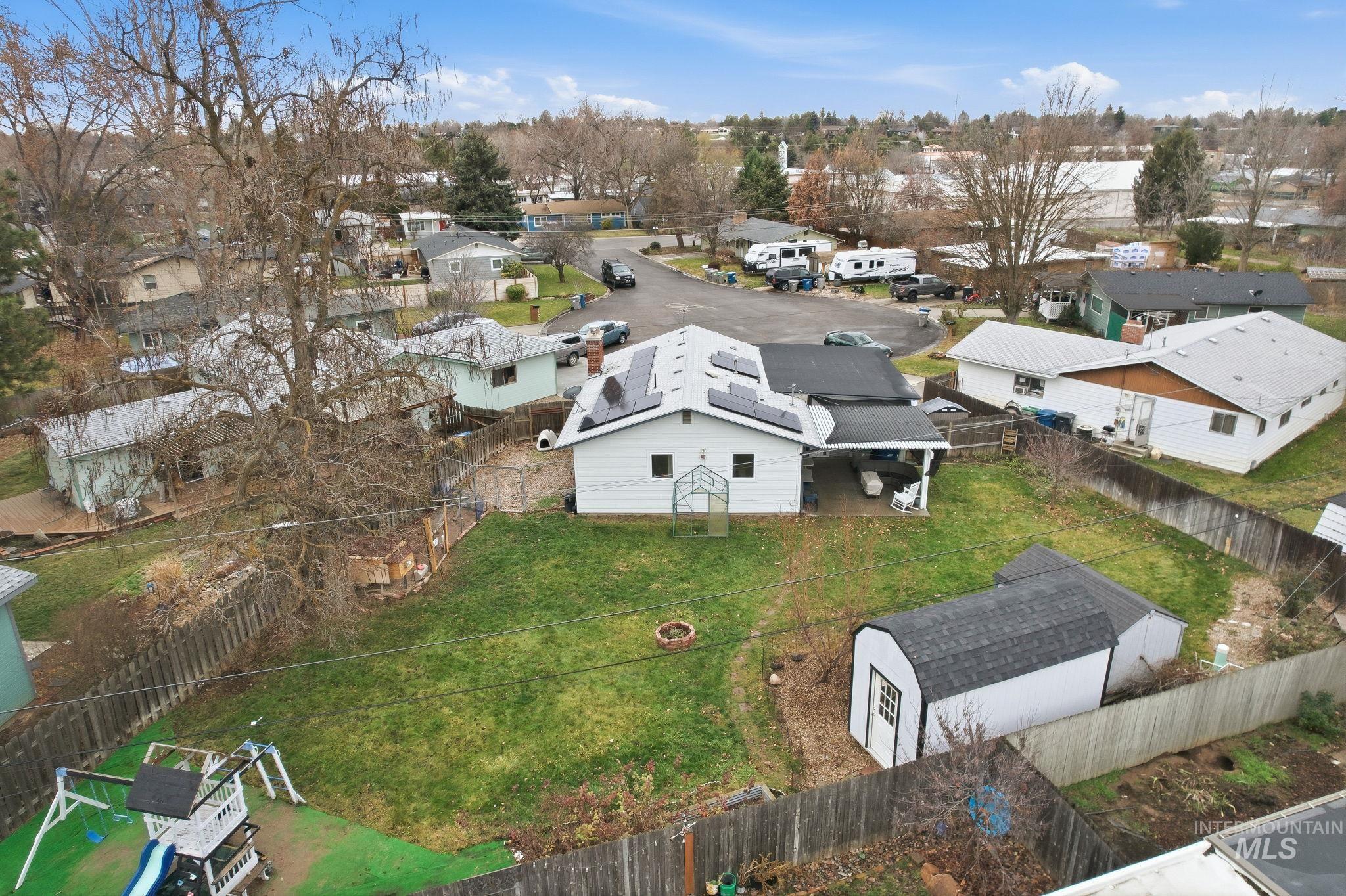 4426 West Clark Street Boise, ID 83705 - Photo 37 of 43 Aerial perspective of suburban area