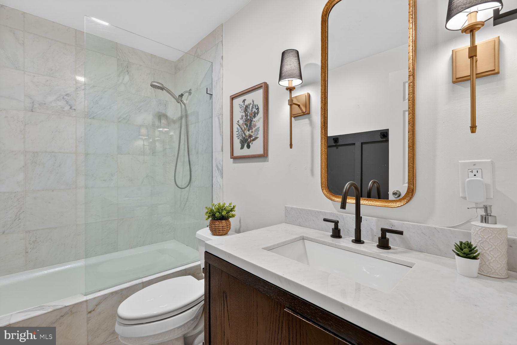 216 3rd Street Northeast, Unit 28 Washington, DC 20002 - Photo 11 of 15 Updated Bathroom