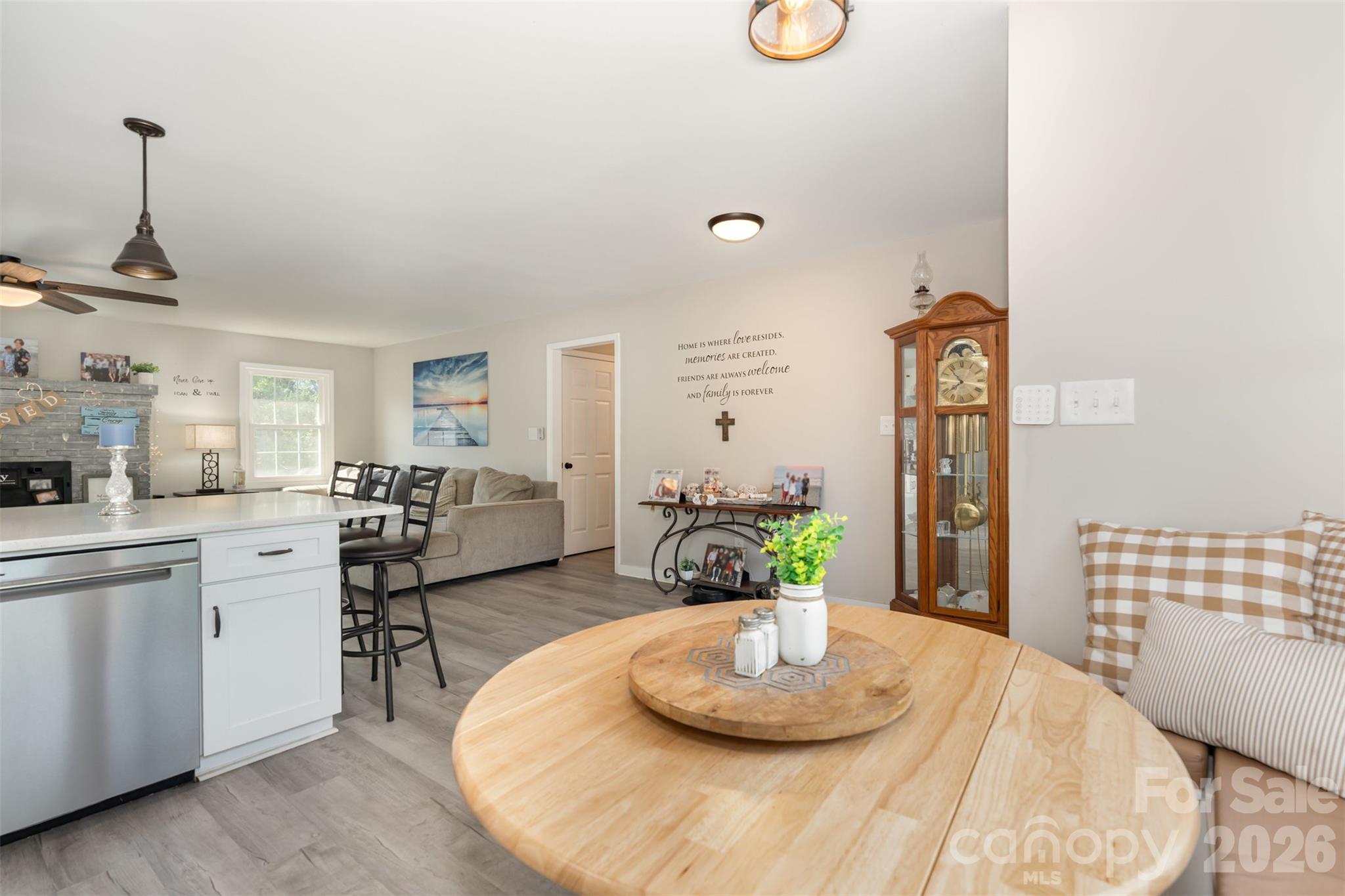 197 Sain Road Statesville, NC 28625 - Photo 13 of 44 a kitchen with a table and chairs
