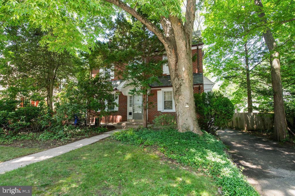 103 Waverly Road Wyncote, PA 19095 - Photo 3 of 41 a view of a backyard with large trees