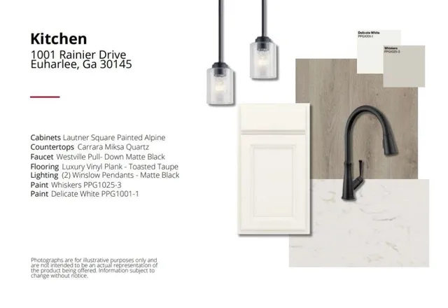 $364,990 | 1001 Rainier Drive, Euharlee, GA 30145