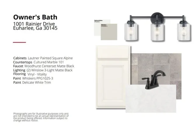 $364,990 | 1001 Rainier Drive, Euharlee, GA 30145