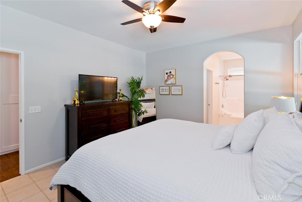 80750 Diamondback Trail Indio, CA 92201 - Photo 30 of 67 a bedroom with a bed and a flat screen tv