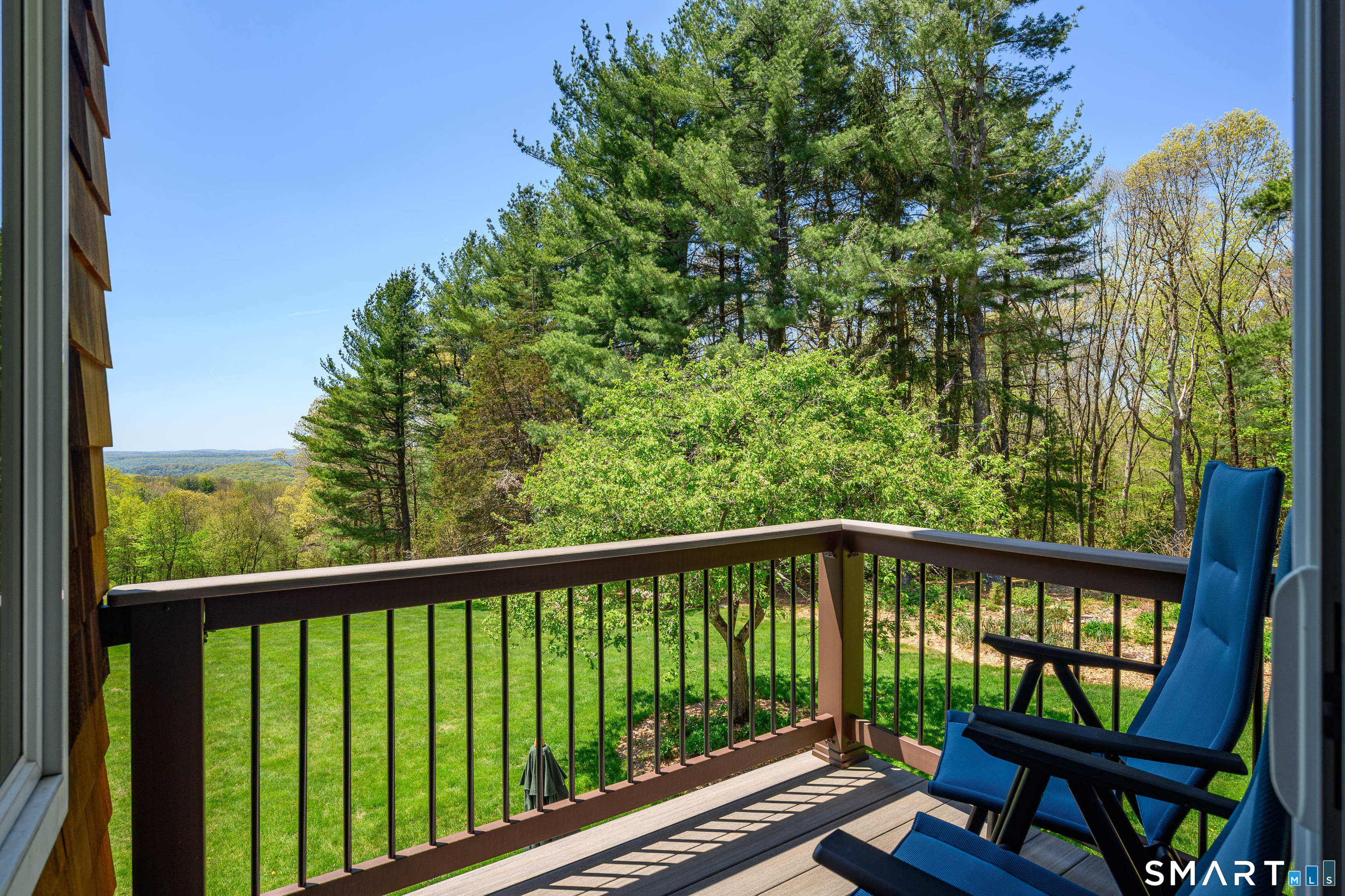 140 2nd Hill Road Bridgewater, CT 06752 - Photo 26 of 40 a view of a balcony with outdoor space