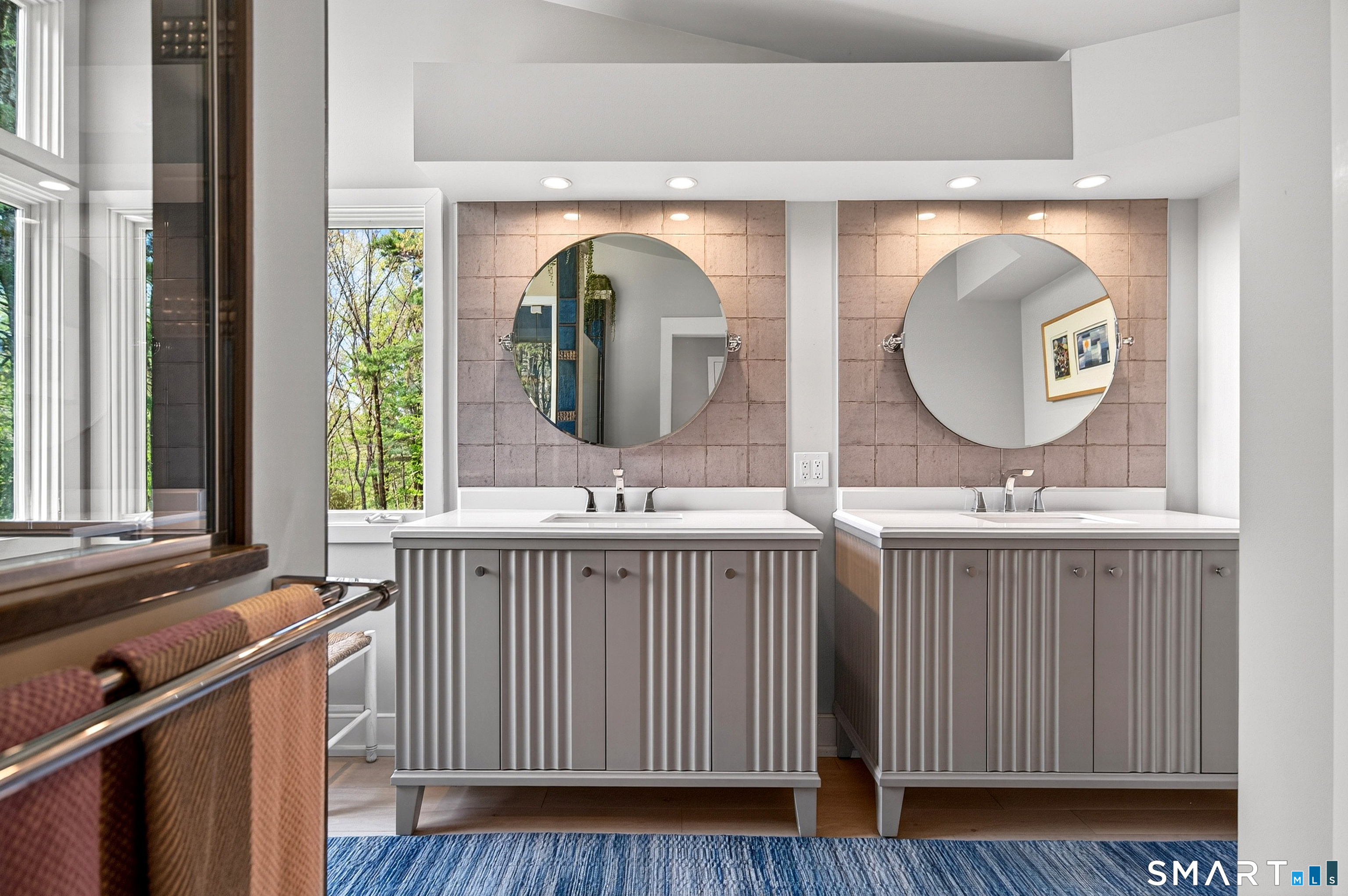 140 2nd Hill Road Bridgewater, CT 06752 - Photo 29 of 40 a bathroom with a sink and a mirror