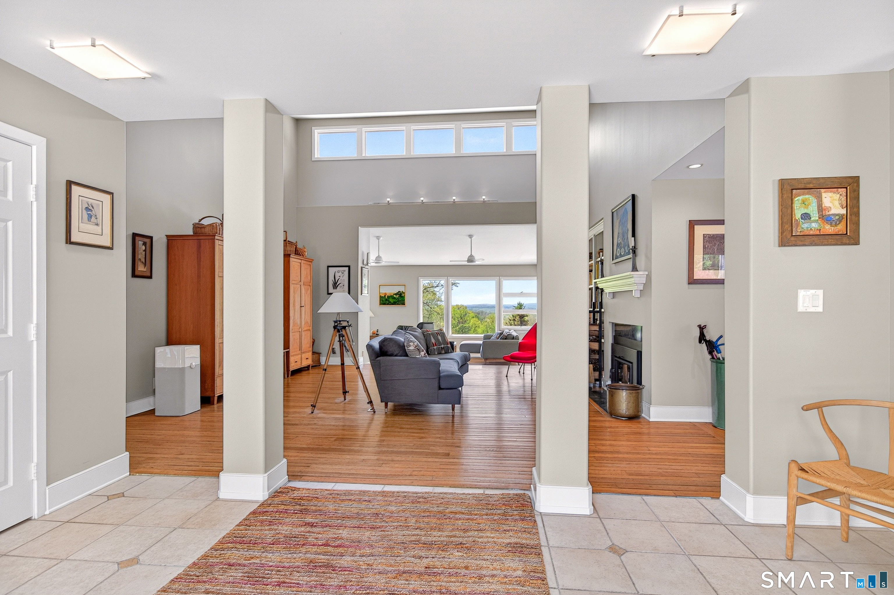 140 2nd Hill Road Bridgewater, CT 06752 - Photo 5 of 40 a view of a living room and dining room