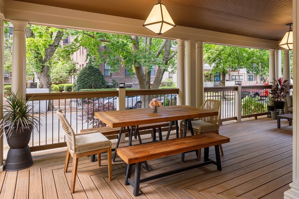 44 Winslow Road Brookline, MA 02446 - Photo 33 of 35 a dining room with furniture and wooden floor
