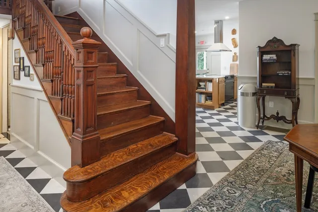 a view of entryway and hall