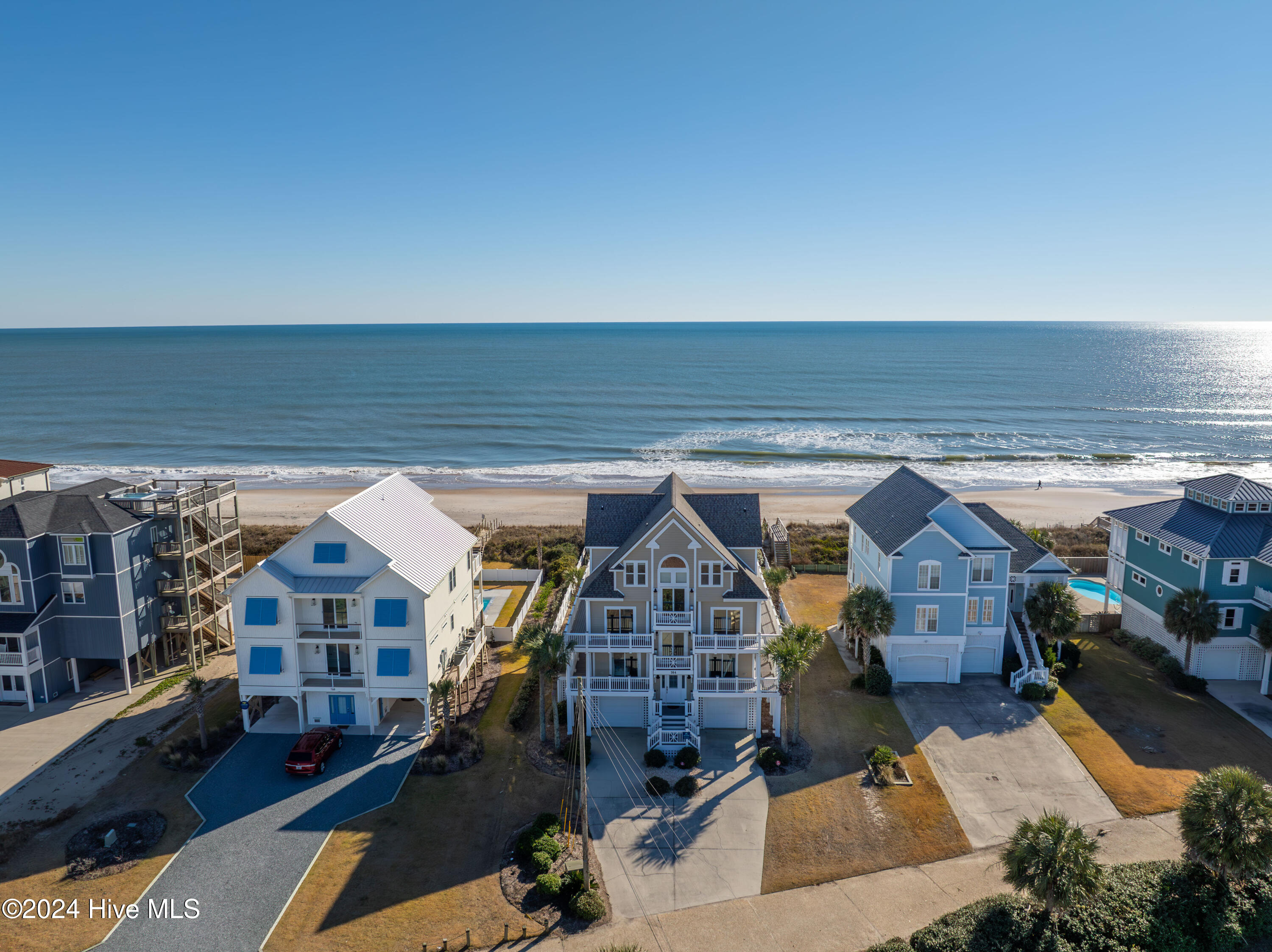 764 New River Inlet Road North Topsail Beach, NC 28460 - Photo 67 of 68 764 New River Inlet Road - Aerial - Edit