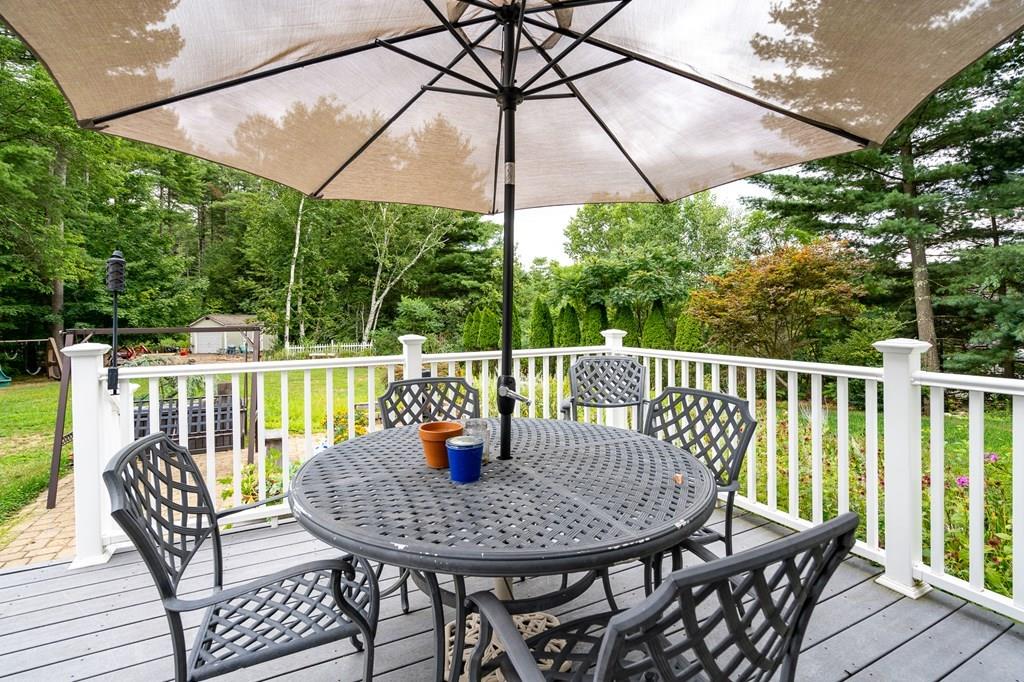 45 Gilbert Road Southampton, MA 01073 - Photo 29 of 36 a view of a patio on the deck