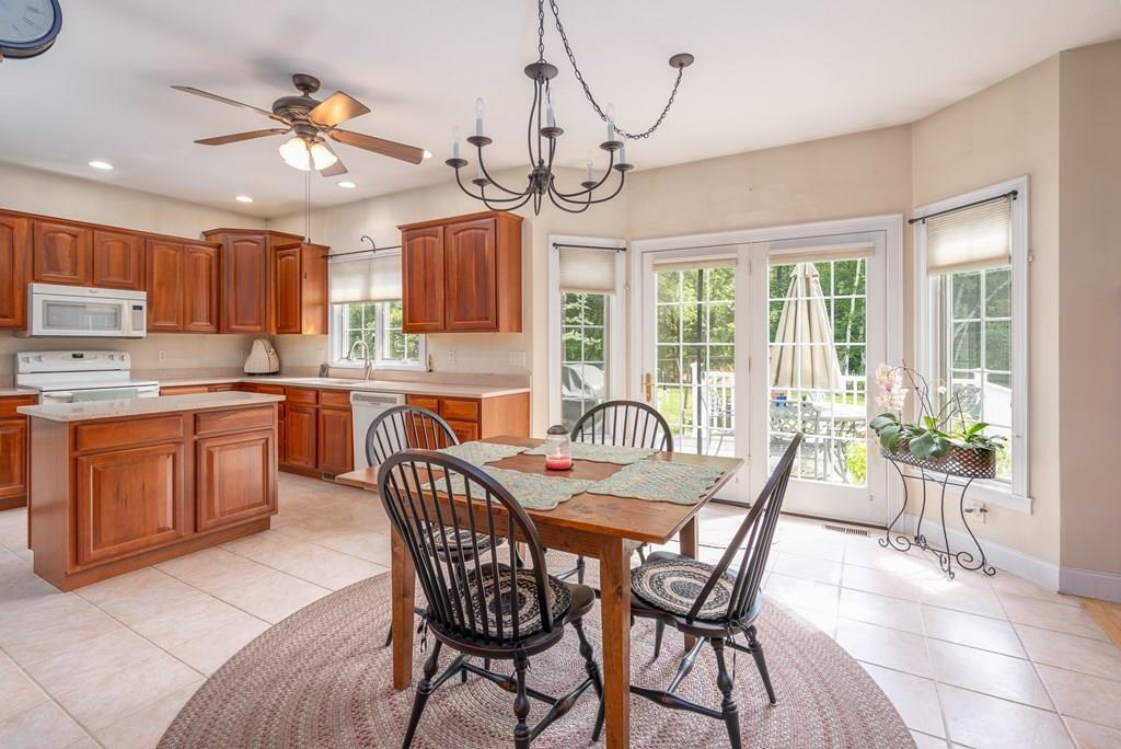 45 Gilbert Road Southampton, MA 01073 - Photo 5 of 36 a view of a dining room with furniture window and outside view