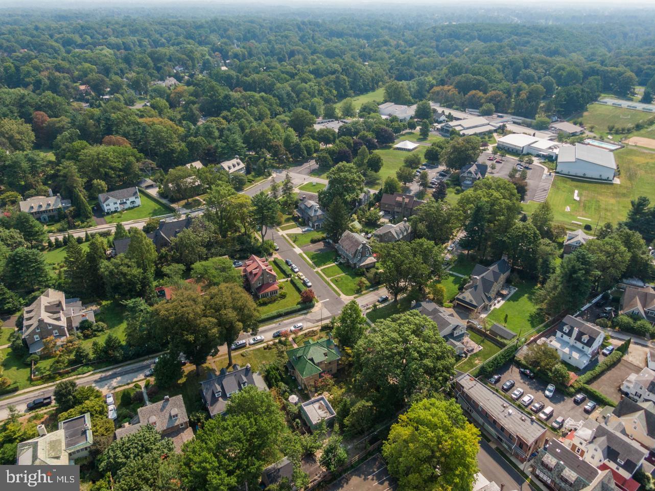 401 Vernon Road Jenkintown, PA 19046 - Photo 11 of 48 Bcak Aerial View