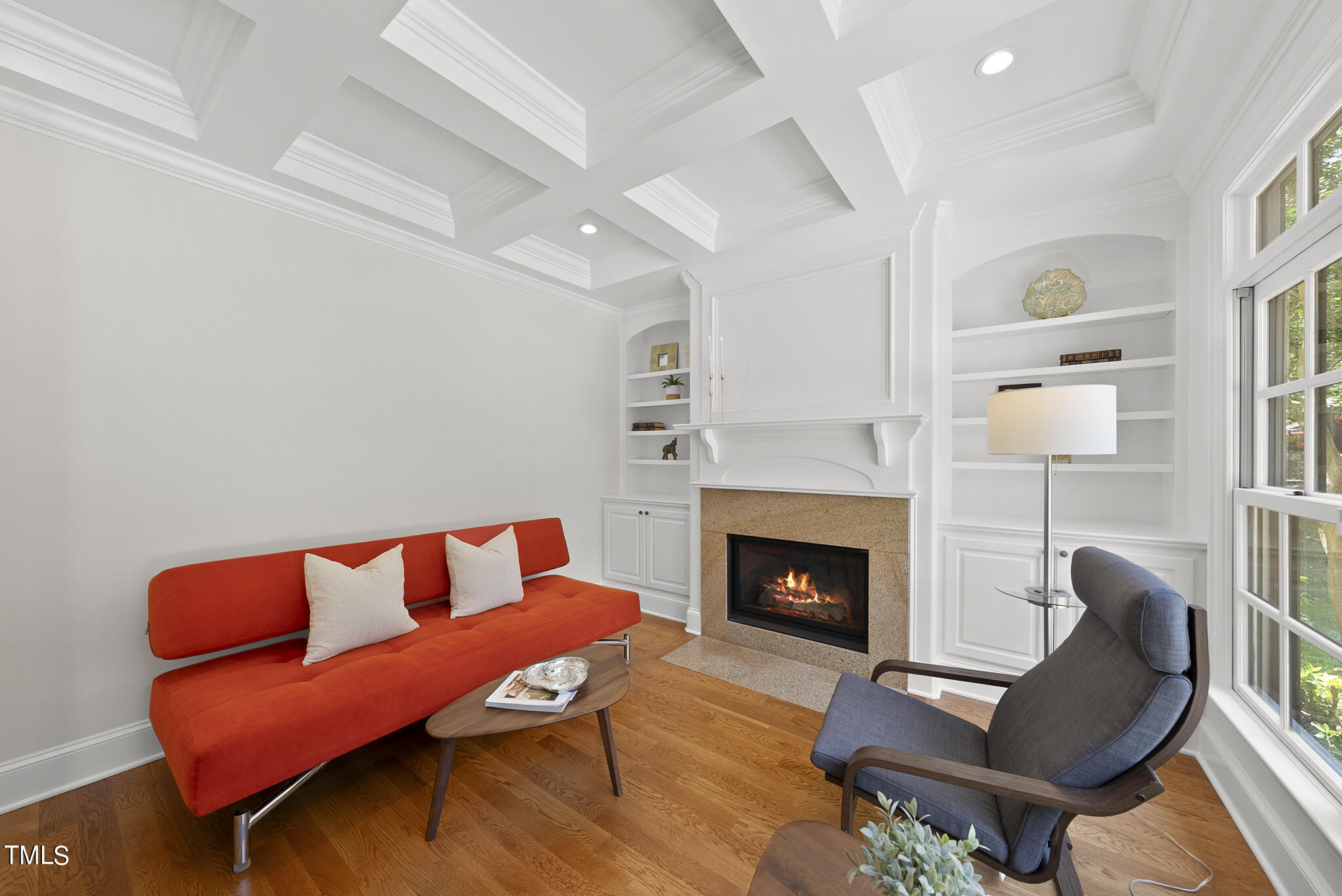 8412 Norman Estates Way Raleigh, NC 27613 - Photo 19 of 77 Coffered Ceilings