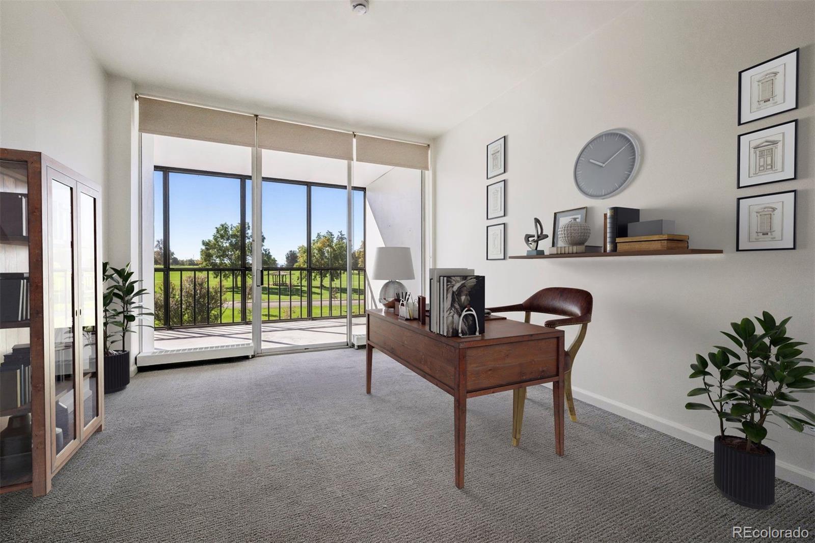 1201 North Williams Street, Unit 2A Denver, CO 80218 - Photo 15 of 29 a living room with furniture and a large window