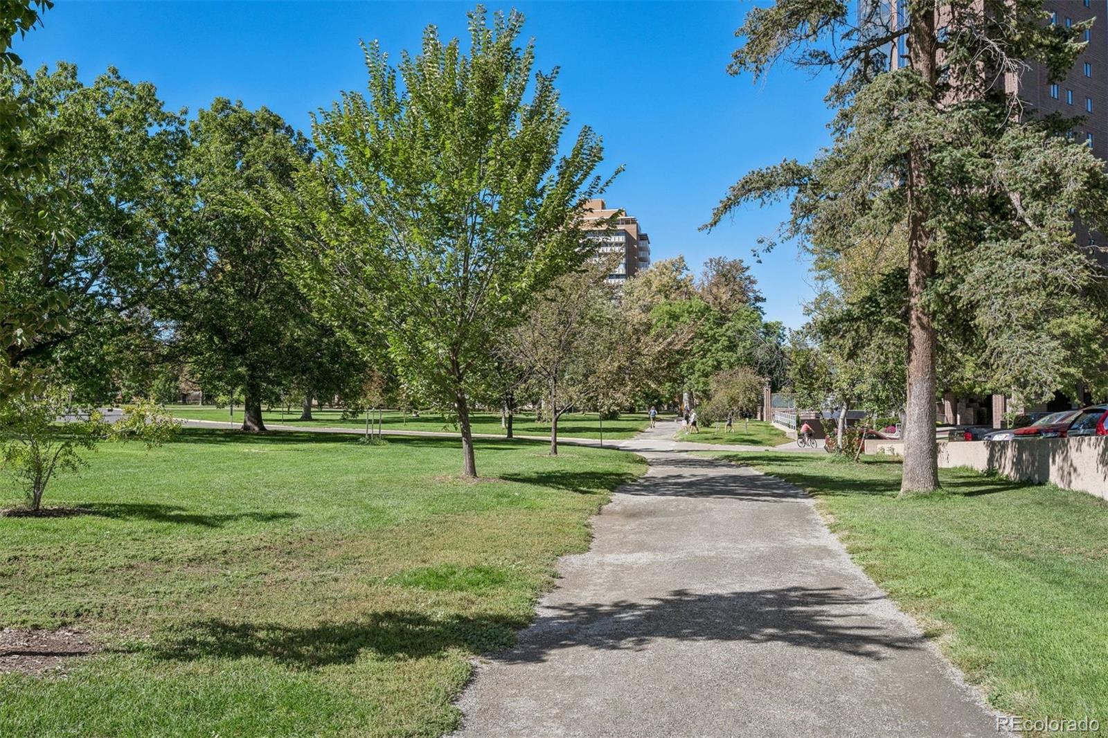 1201 North Williams Street, Unit 2A Denver, CO 80218 - Photo 25 of 29 a view of a park