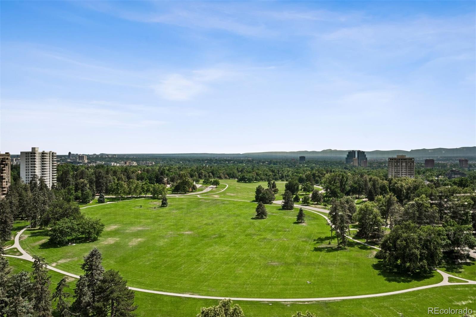 1201 North Williams Street, Unit 2A Denver, CO 80218 - Photo 29 of 29 a view of a big yard with large trees