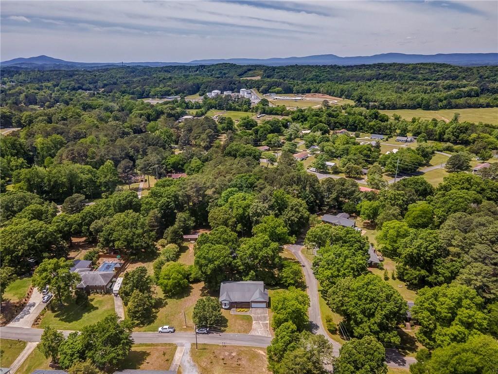 12 Whispering Pines Northeast Rome, GA 30161 - Photo 57 of 57 an aerial view of a city with lots of residential buildings