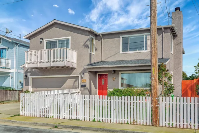 a front view of a house with a porch