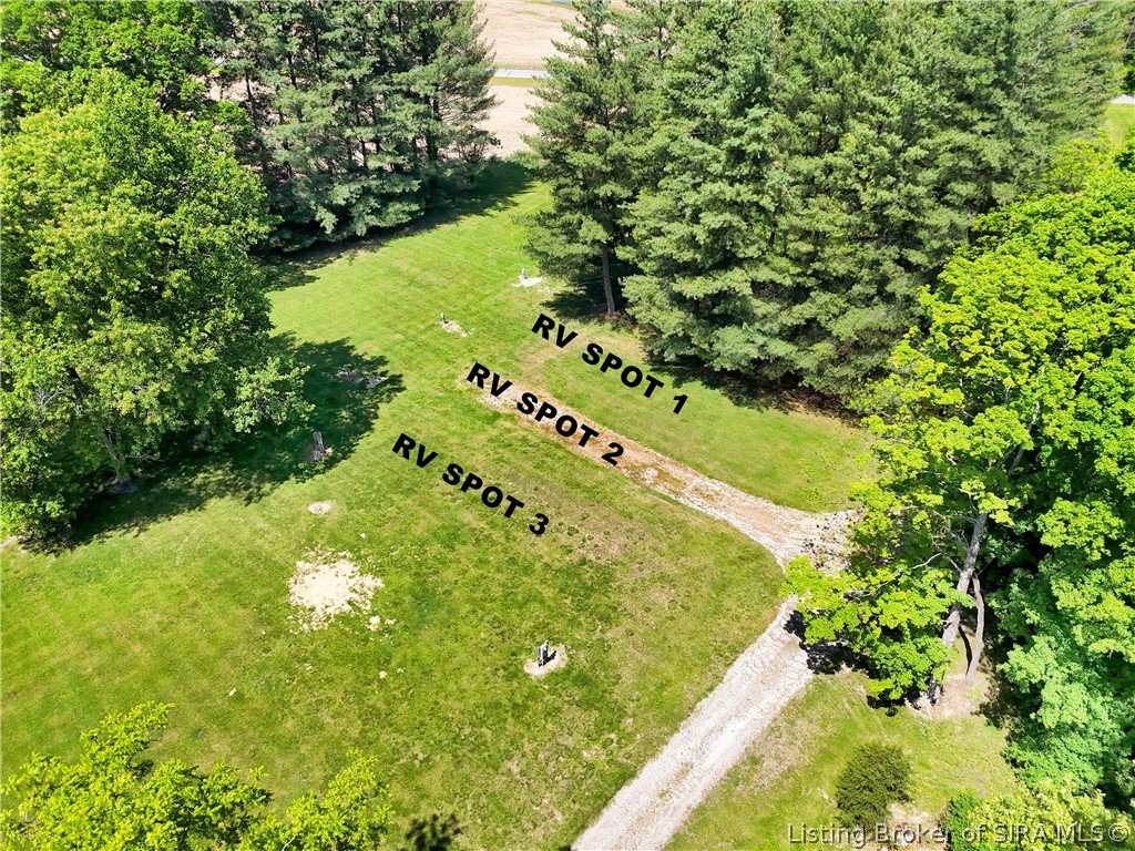 4420 Fox Road Charlestown, IN 47111 - Photo 84 of 94 Aerial of 3 RV parking spots on 2nd parcel