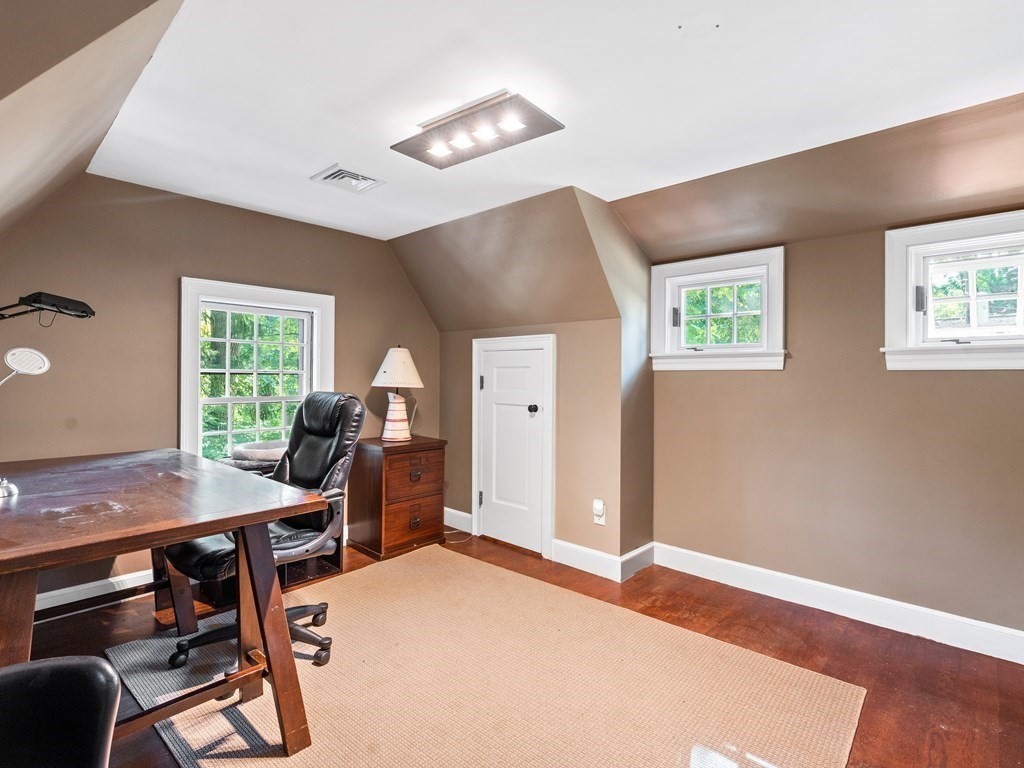 41 Sawyer Road Wellesley, MA 02481 - Photo 18 of 28 a workspace with furniture and window