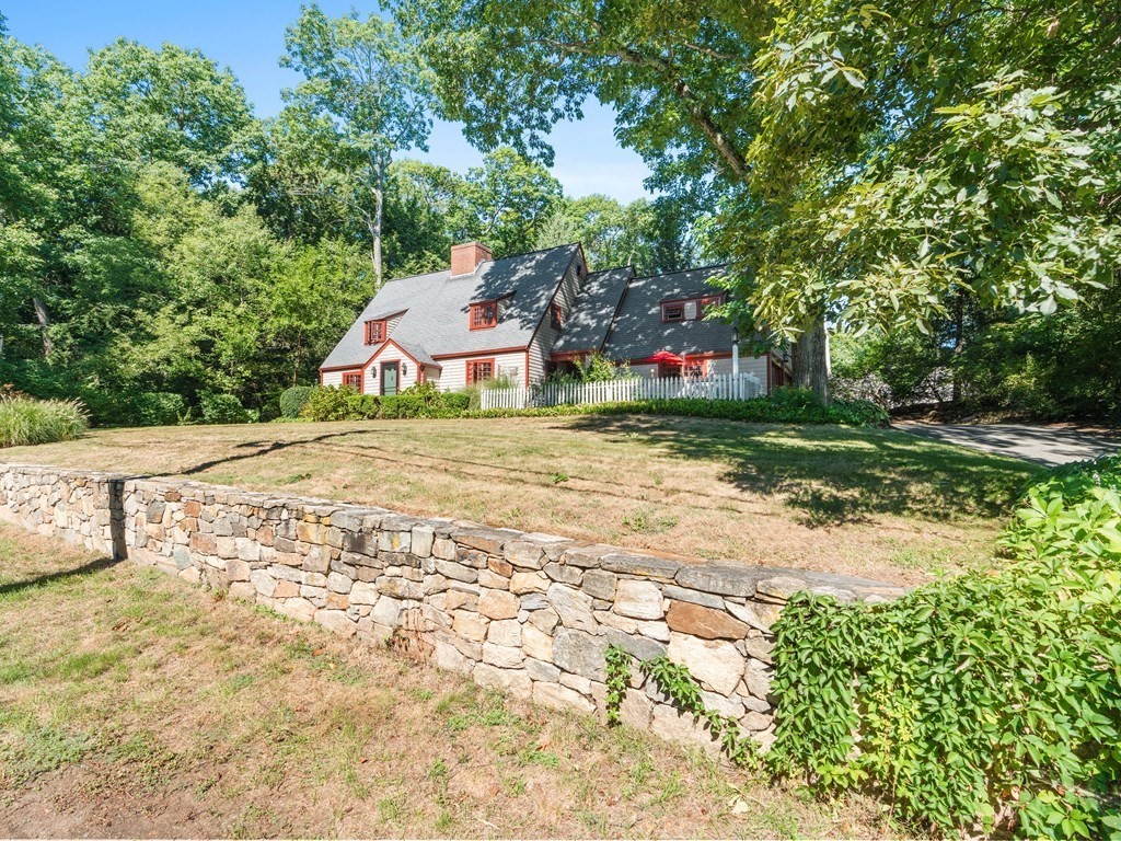 41 Sawyer Road Wellesley, MA 02481 - Photo 27 of 28 a front view of a house with a yard