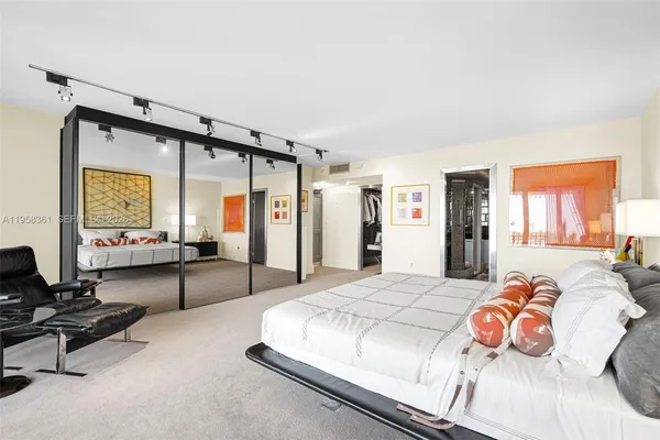 a view of a table and chairs in patio