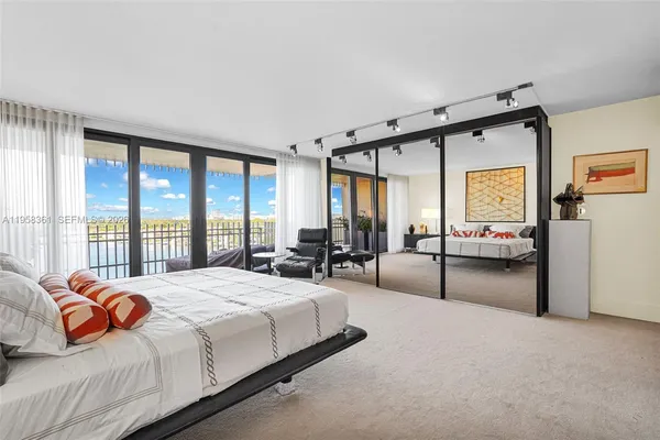 a view of an ocean from a balcony
