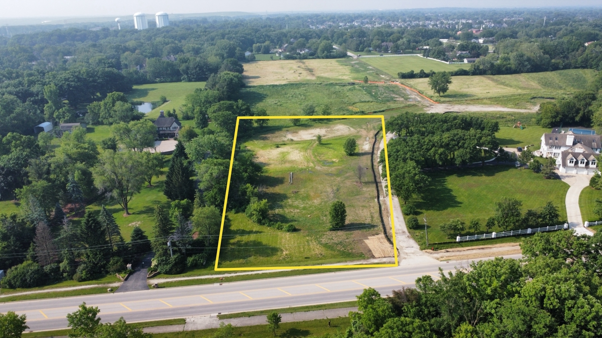23W731 Hobson Road Naperville, IL 60540 - Photo 5 of 17 an aerial view of residential houses with outdoor space and street view
