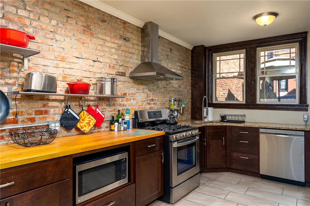 838 Spring Garden Avenue Pittsburgh, PA 15212 - Photo 6 of 24 a kitchen with lots of counter top space