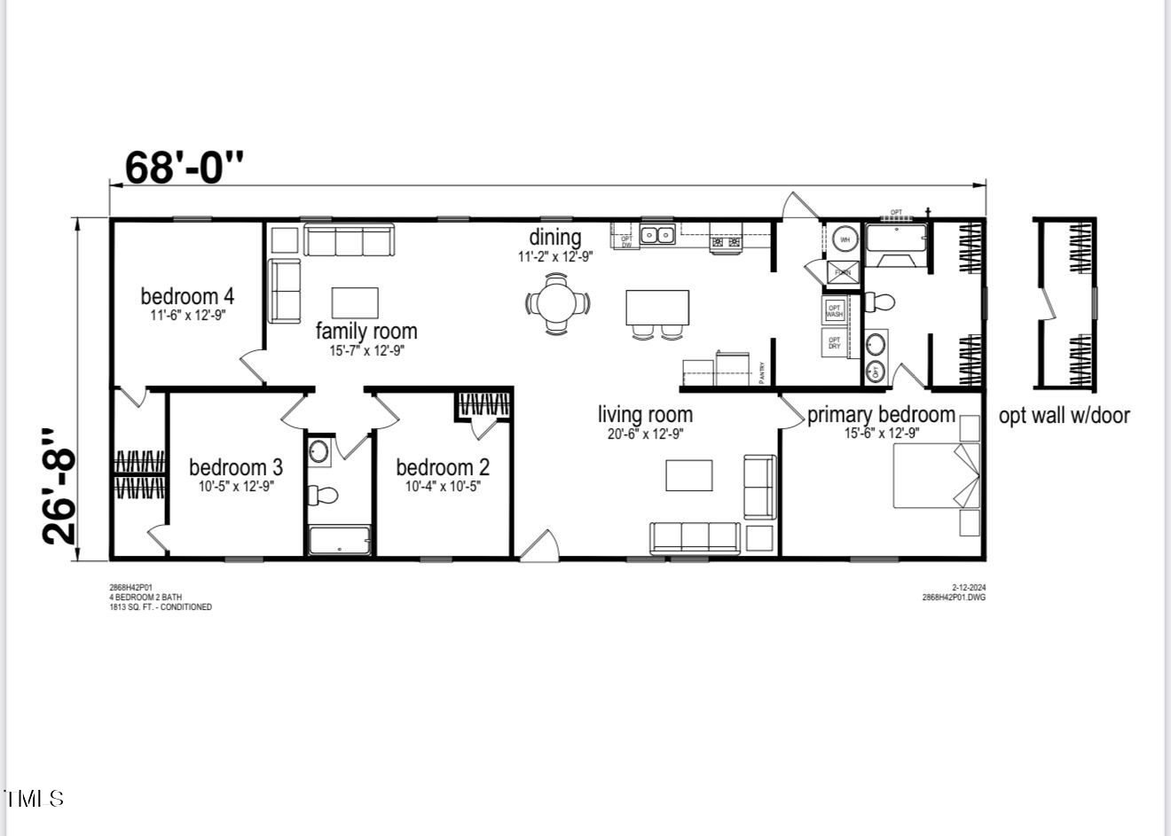 212 Ellington's Path Henderson, NC 27537 - Photo 36 of 36 a picture of a floor plan
