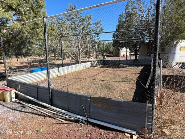 a outdoor view with a sitting space