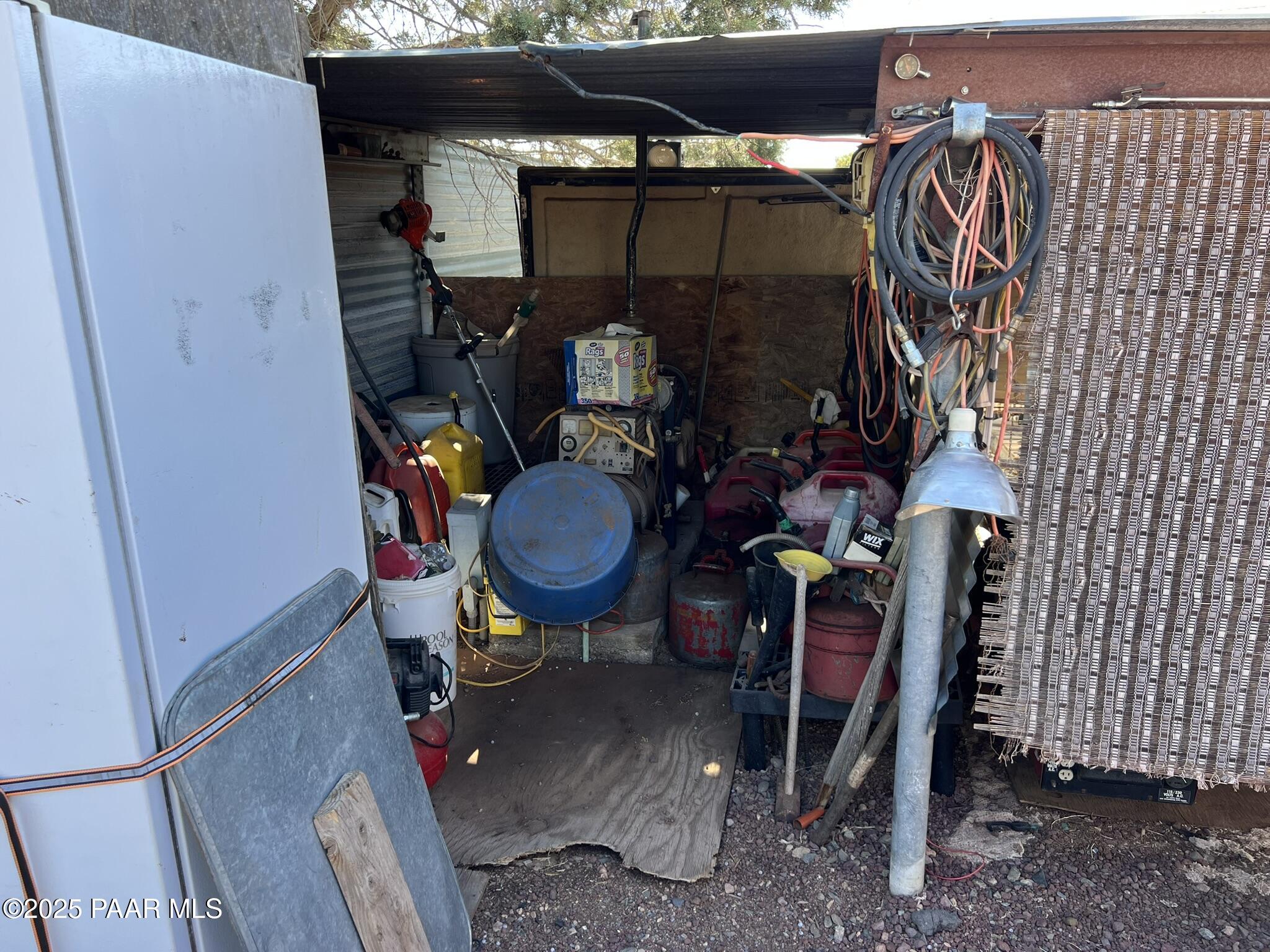 314 Bullock Road Ash Fork, AZ 86320 - Photo 25 of 33 a view of storage and utility room