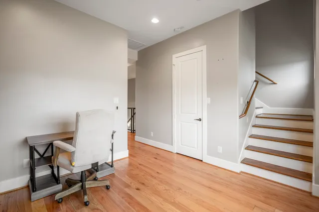 a bathroom with a toilet